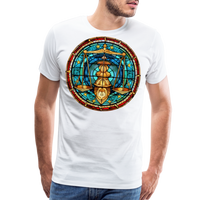 Thumbnail for Men's Mosaic Libra Premium T-Shirt - white