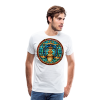 Thumbnail for Men's Mosaic Libra Premium T-Shirt - white