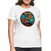 Thumbnail for Women's Mosaic Pisces T-Shirt - white