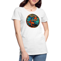 Thumbnail for Women’s Mosaic Pisces Premium T-Shirt - white