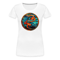 Thumbnail for Women’s Mosaic Pisces Premium T-Shirt - white