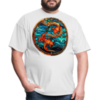 Thumbnail for Men's Mosaic Pisces Classic T-Shirt - white