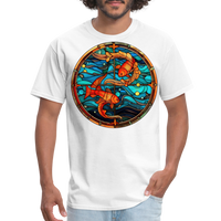 Thumbnail for Men's Mosaic Pisces Classic T-Shirt - white