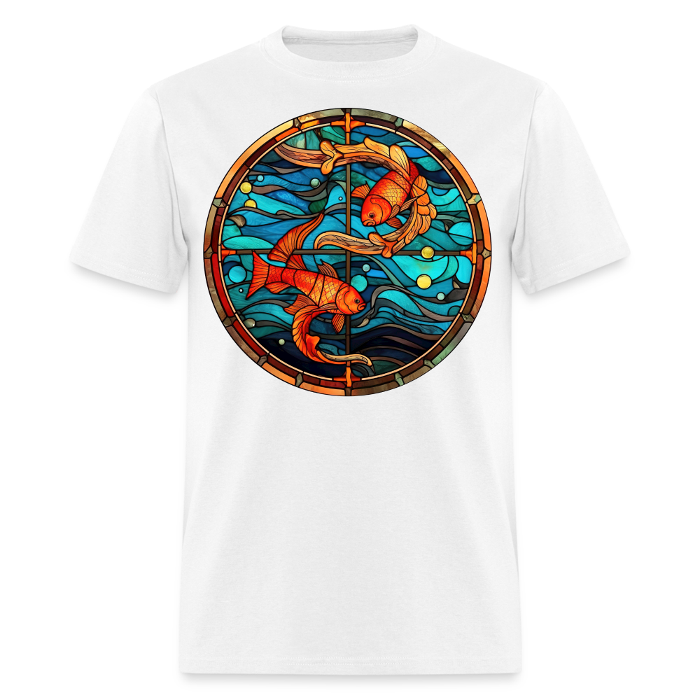 Men's Mosaic Pisces Classic T-Shirt - white