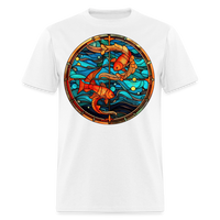 Thumbnail for Men's Mosaic Pisces Classic T-Shirt - white