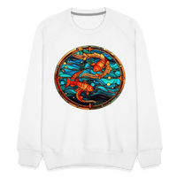 Thumbnail for Men’s Mosaic Pisces Premium Sweatshirt - white