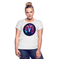 Thumbnail for Women's Magic Aries Relaxed Fit T-Shirt - white