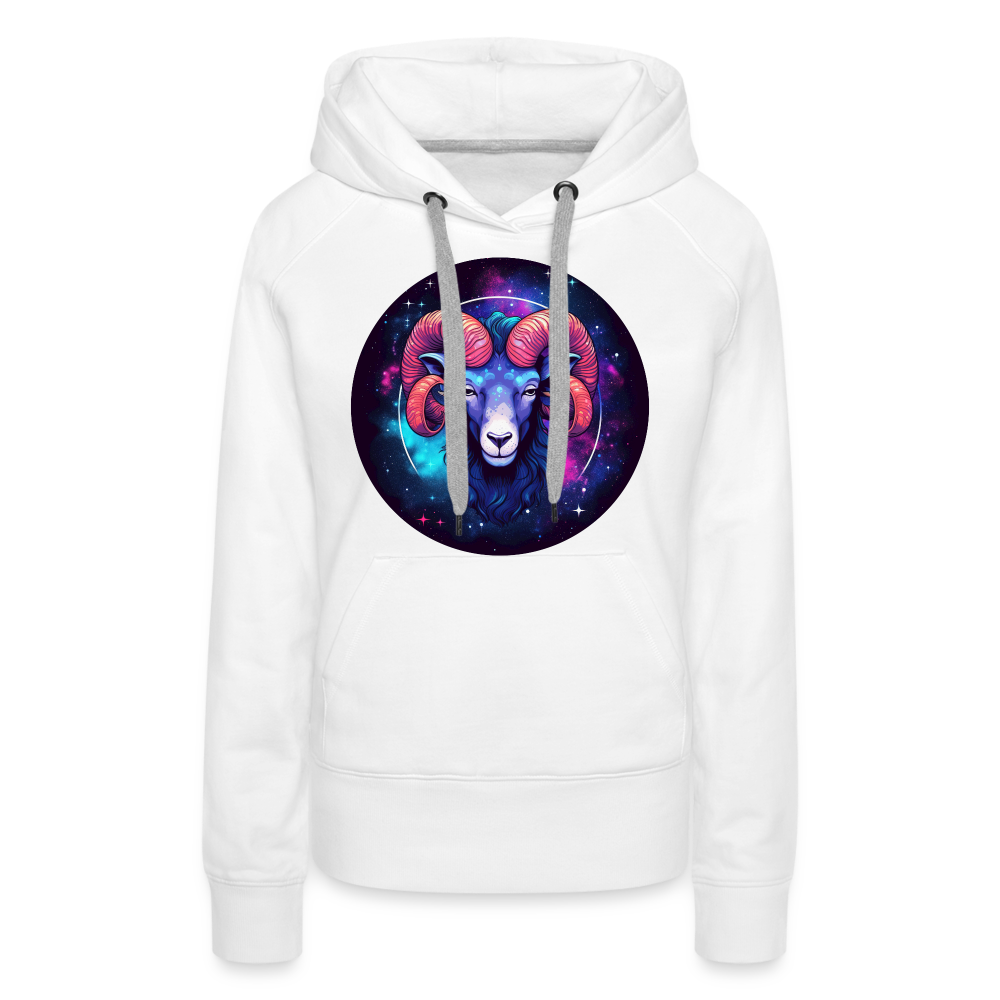 Women’s Magic Aries Premium Hoodie - white