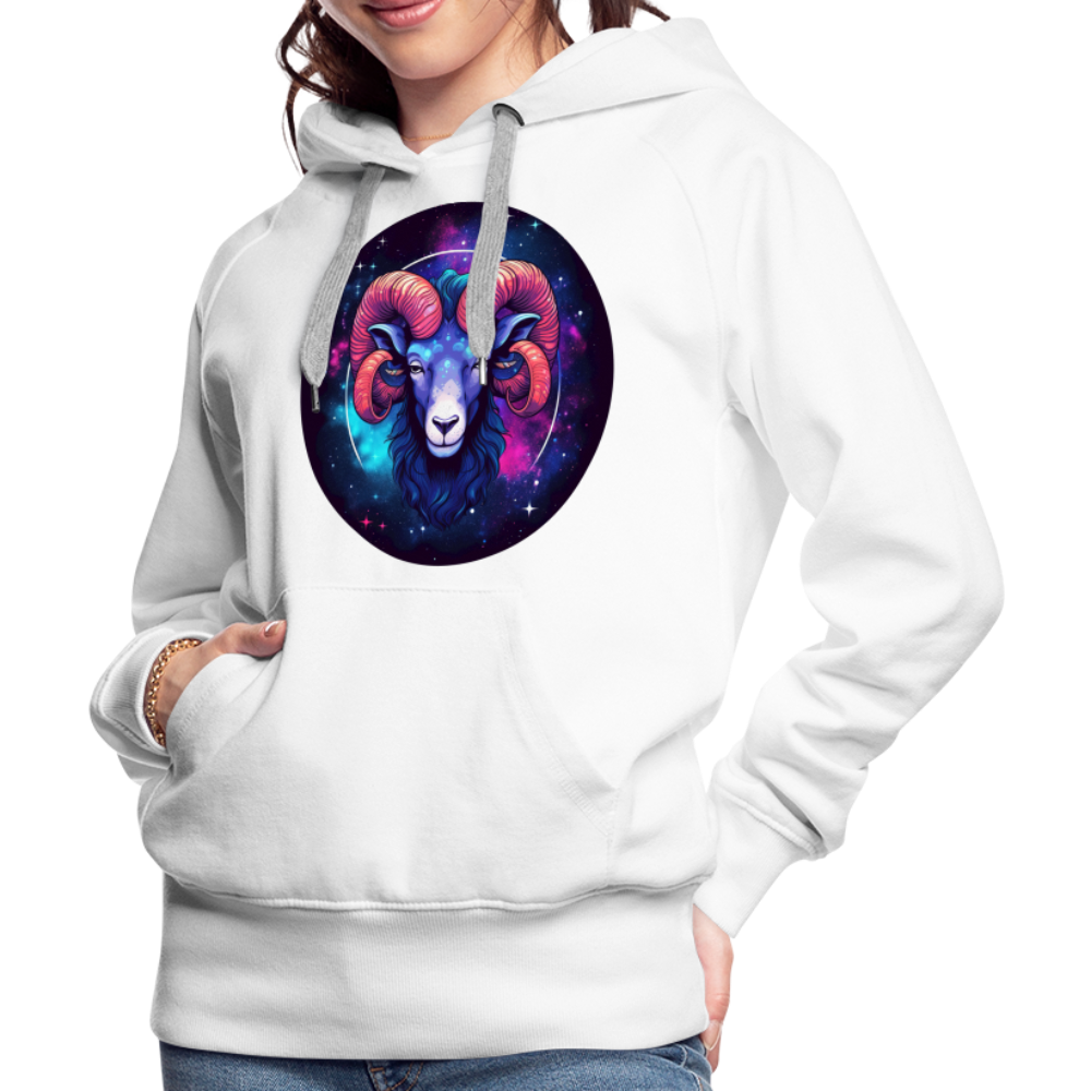 Women’s Magic Aries Premium Hoodie - white