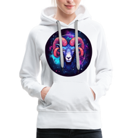 Thumbnail for Women’s Magic Aries Premium Hoodie - white