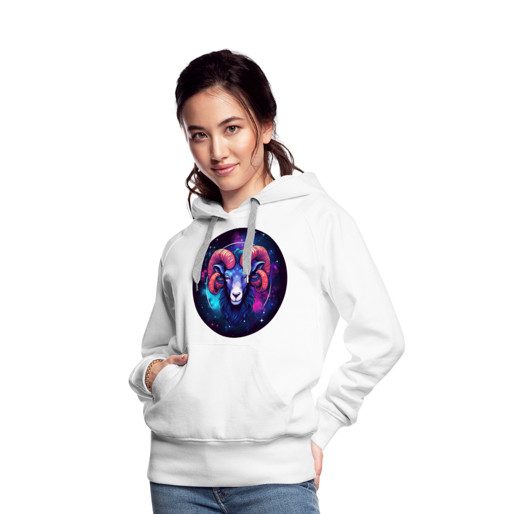 Women’s Magic Aries Premium Hoodie - white