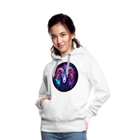 Thumbnail for Women’s Magic Aries Premium Hoodie - white