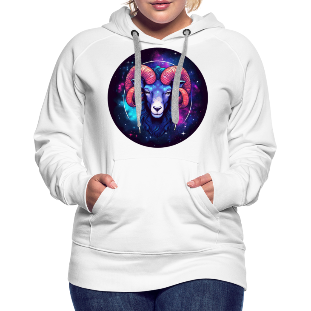 Women’s Magic Aries Premium Hoodie - white