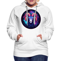 Thumbnail for Women’s Magic Aries Premium Hoodie - white