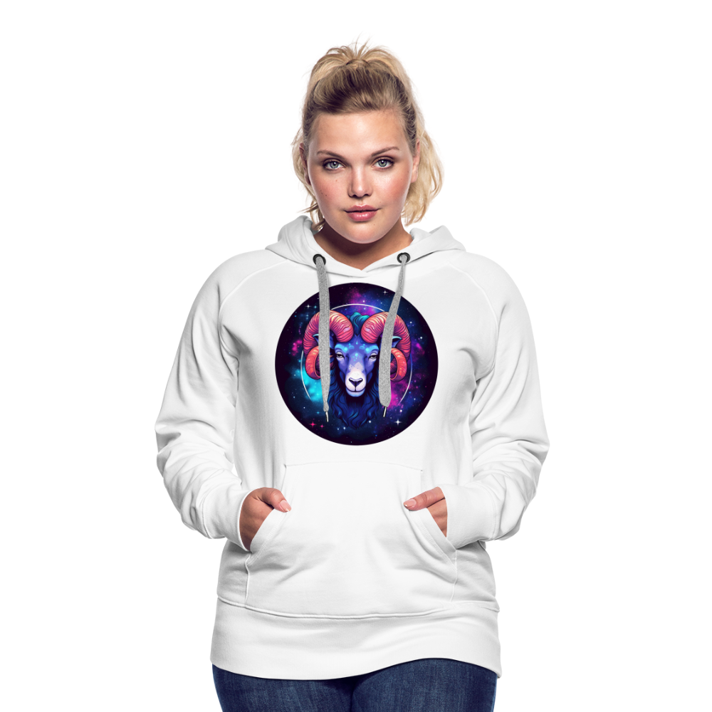 Women’s Magic Aries Premium Hoodie - white