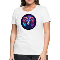 Thumbnail for Women’s Magic Aries Premium T-Shirt - white