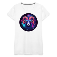 Thumbnail for Women’s Magic Aries Premium T-Shirt - white