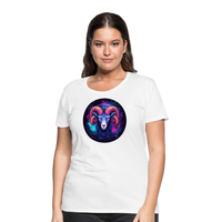 Thumbnail for Women’s Magic Aries Premium T-Shirt - white