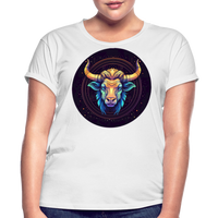 Thumbnail for Women's Magic Taurus Relaxed Fit T-Shirt - white