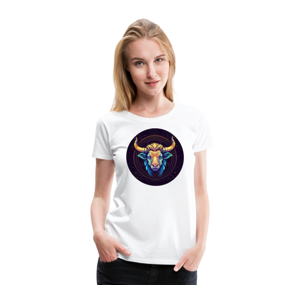 Women’s Magic Taurus Premium T-Shirt - white