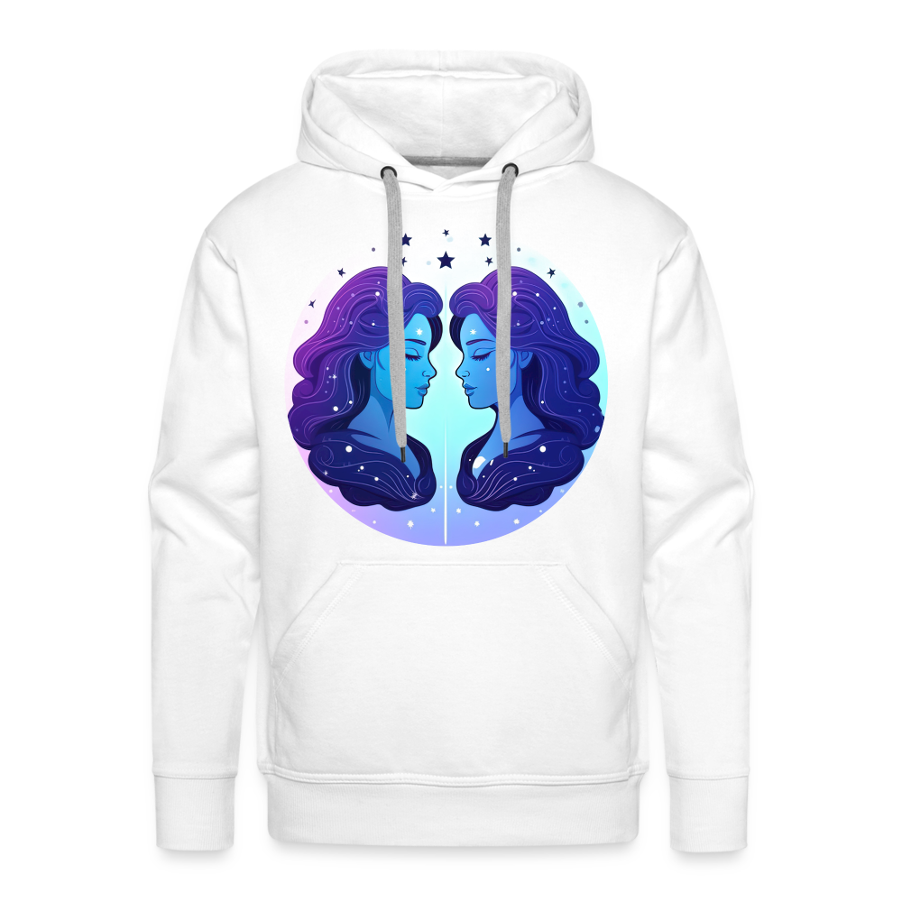 Men’s Magic Gemini Premium Hoodie - white