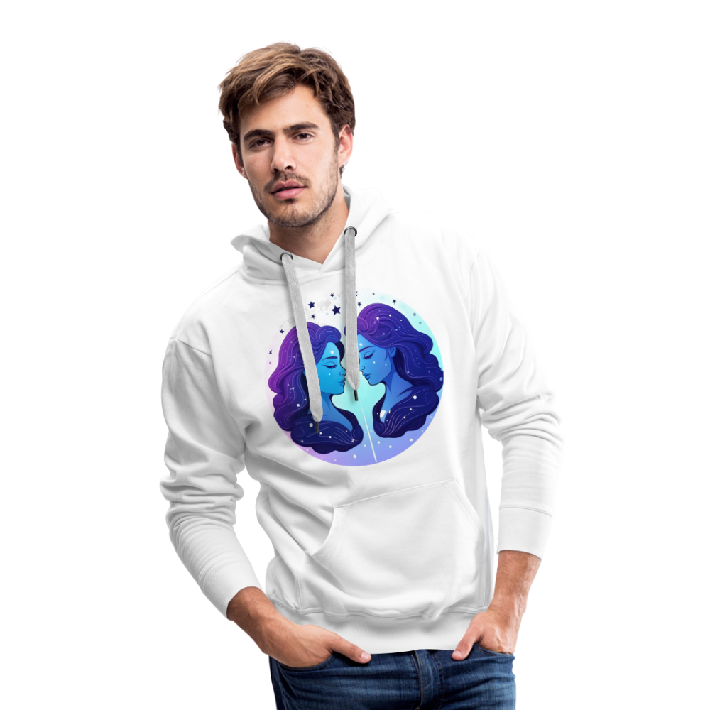 Men’s Magic Gemini Premium Hoodie - white