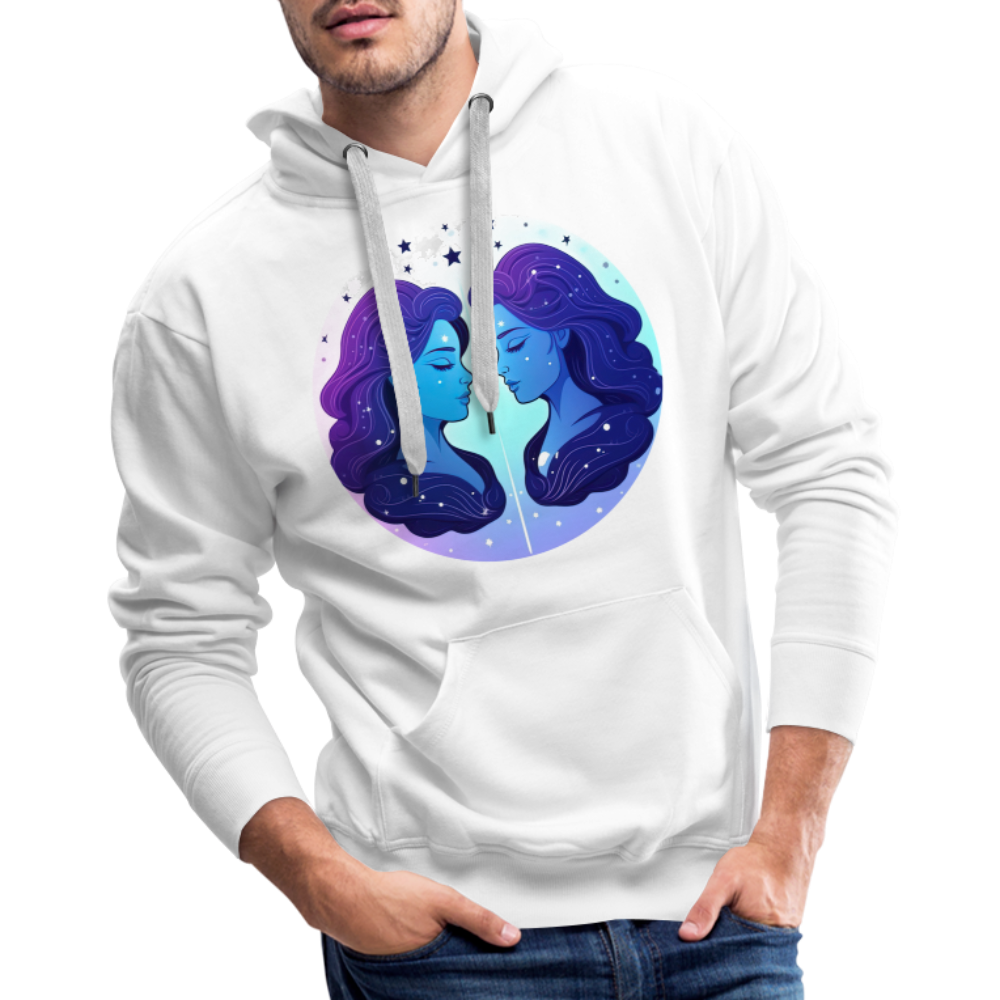 Men’s Magic Gemini Premium Hoodie - white