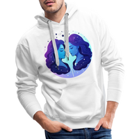 Thumbnail for Men’s Magic Gemini Premium Hoodie - white