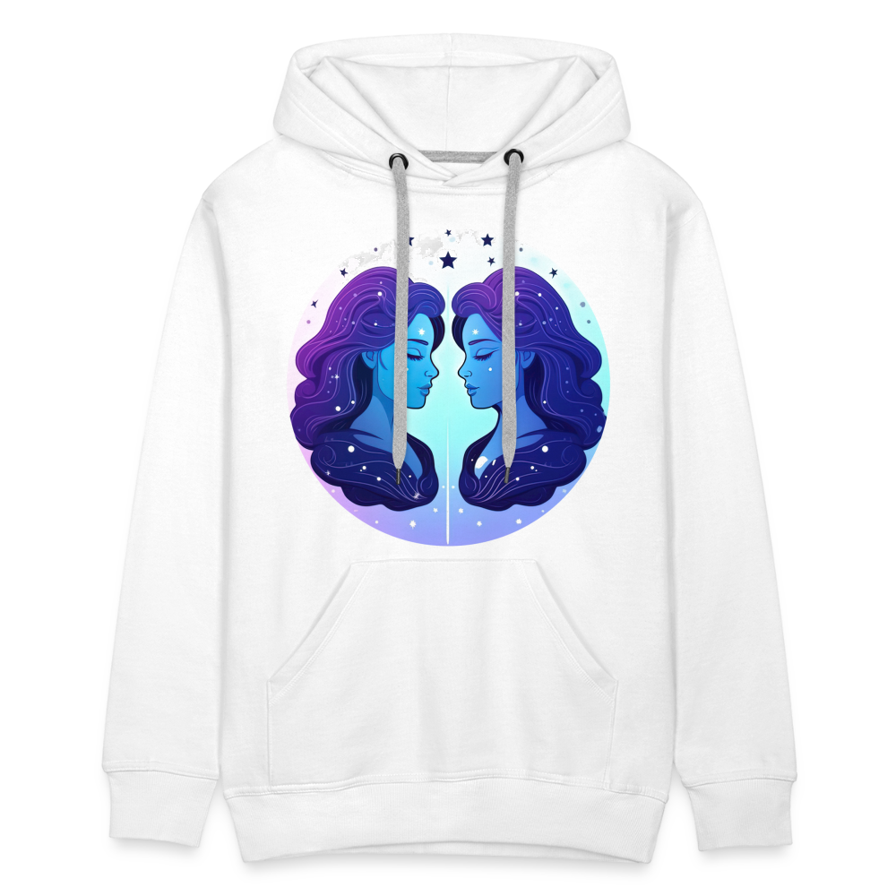 Men’s Magic Gemini Premium Hoodie - white