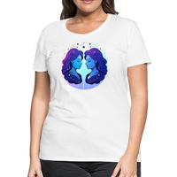 Thumbnail for Women’s Magic Gemini Premium T-Shirt - white