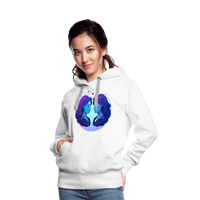 Thumbnail for Women’s Magic Gemini Premium Hoodie - white