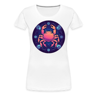 Thumbnail for Women’s Magic Cancer Premium T-Shirt - white