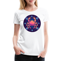 Thumbnail for Women’s Magic Cancer Premium T-Shirt - white