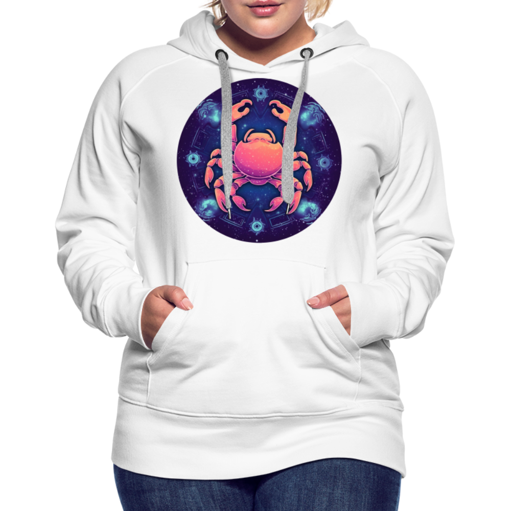 Women’s Magic Cancer Premium Hoodie - white