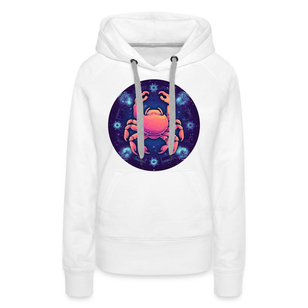 Women’s Magic Cancer Premium Hoodie - white