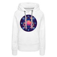 Thumbnail for Women’s Magic Cancer Premium Hoodie - white