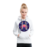 Thumbnail for Women’s Magic Cancer Premium Hoodie - white