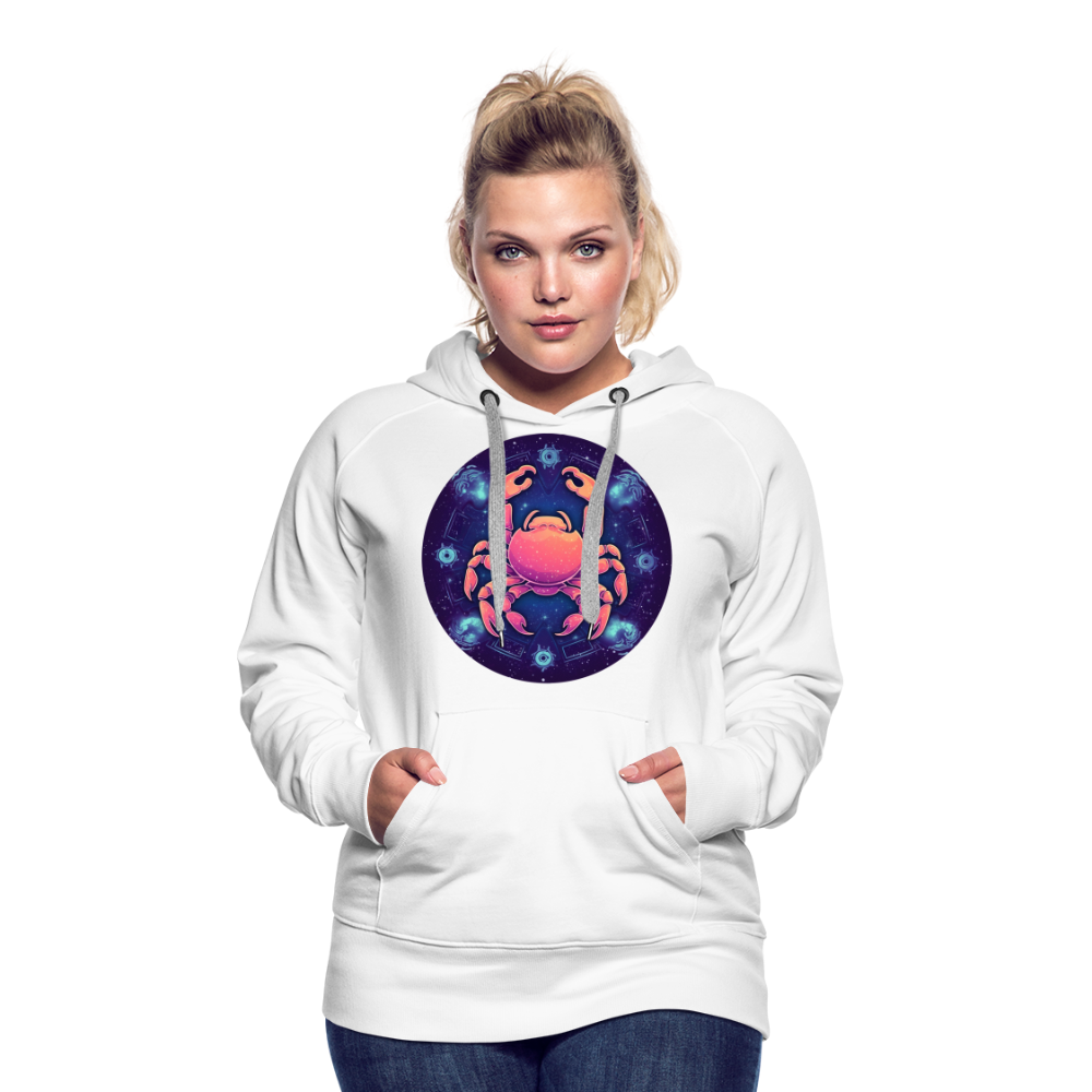 Women’s Magic Cancer Premium Hoodie - white