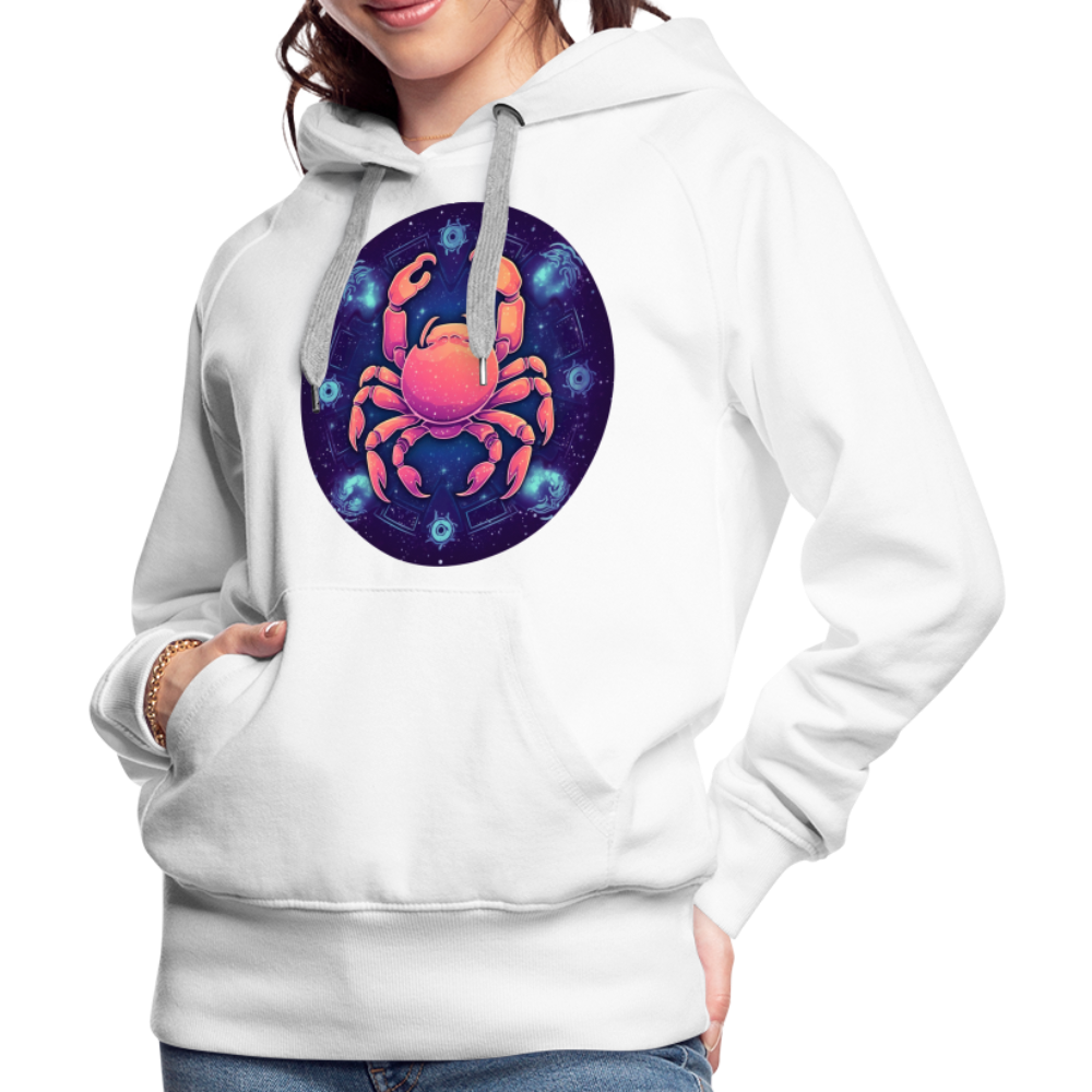 Women’s Magic Cancer Premium Hoodie - white