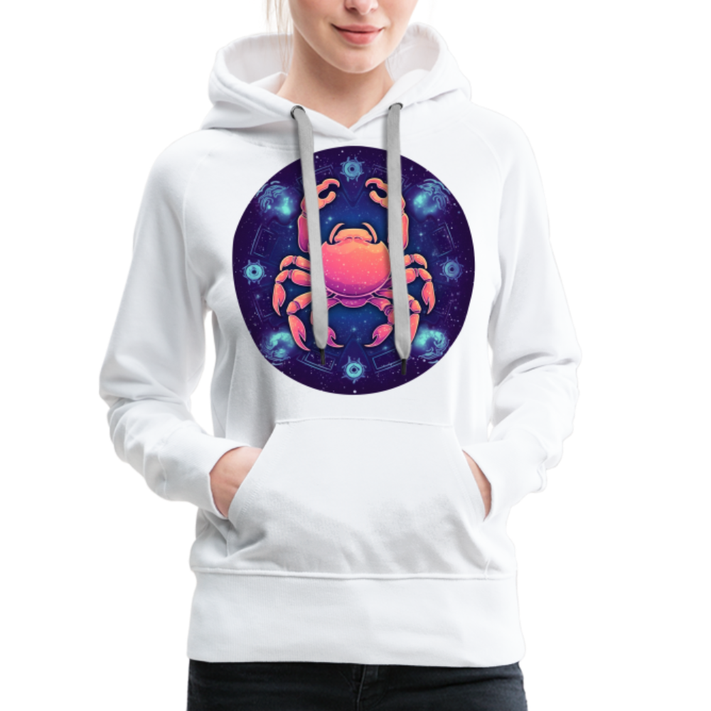 Women’s Magic Cancer Premium Hoodie - white