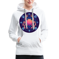 Thumbnail for Women’s Magic Cancer Premium Hoodie - white