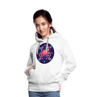 Thumbnail for Women’s Magic Cancer Premium Hoodie - white