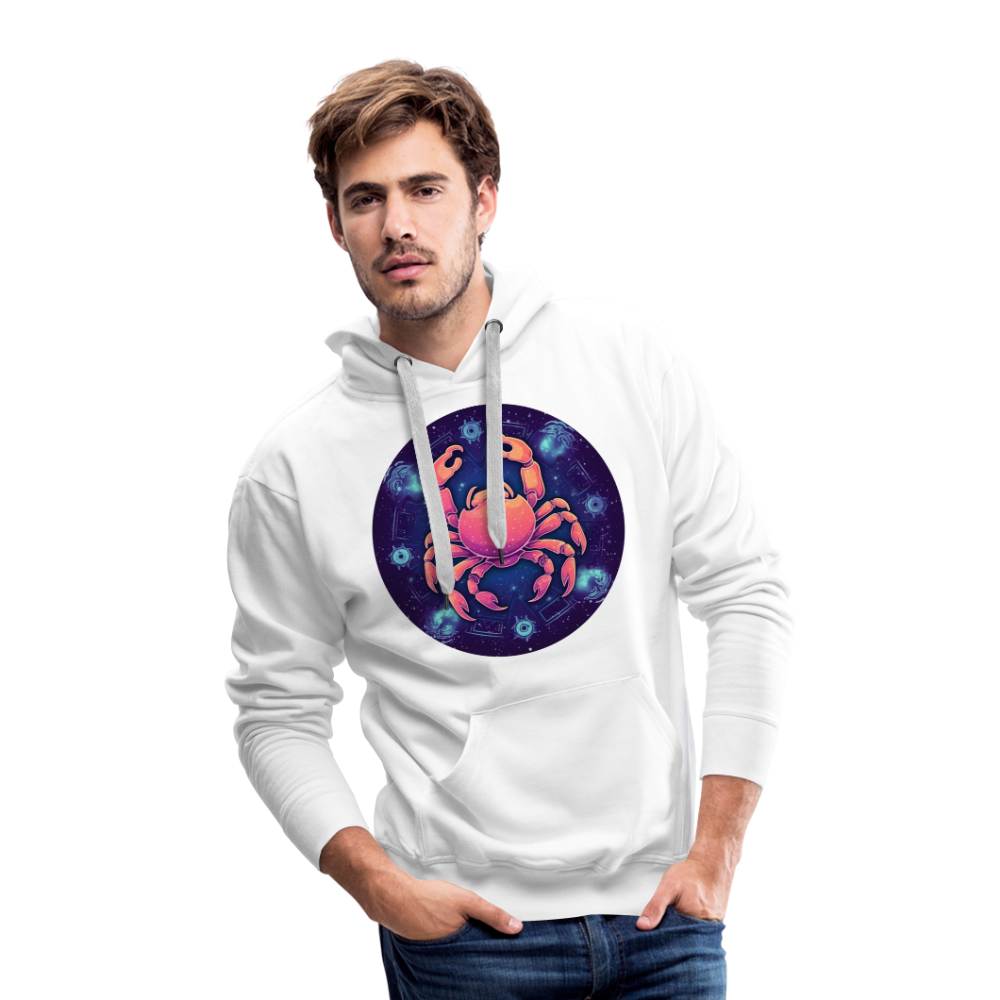 Men’s Magic Cancer Premium Hoodie - white