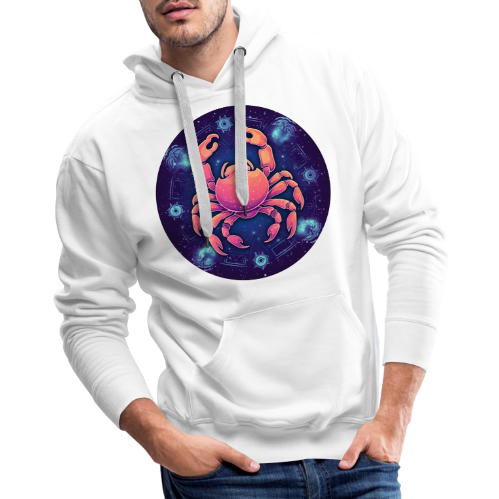 Men’s Magic Cancer Premium Hoodie - white