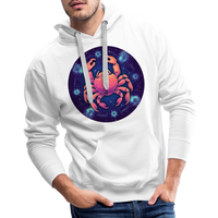 Thumbnail for Men’s Magic Cancer Premium Hoodie - white