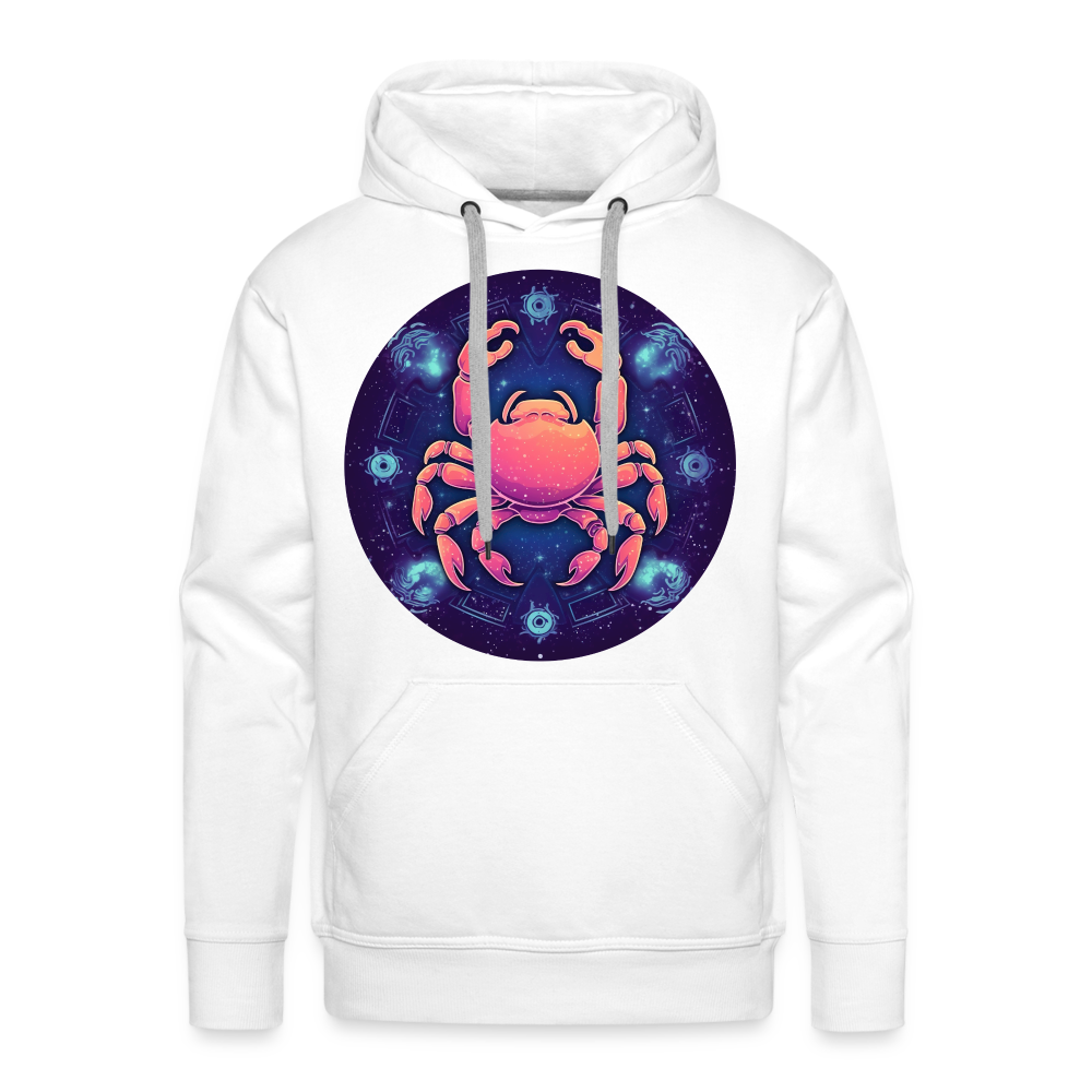 Men’s Magic Cancer Premium Hoodie - white