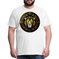 Thumbnail for Men's Mythical Leo Premium T-Shirt - white