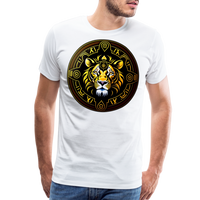 Thumbnail for Men's Mythical Leo Premium T-Shirt - white