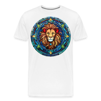 Thumbnail for Men's Mosaic Leo Premium T-Shirt - white