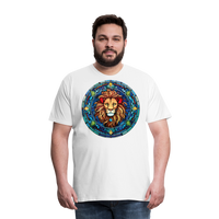 Thumbnail for Men's Mosaic Leo Premium T-Shirt - white